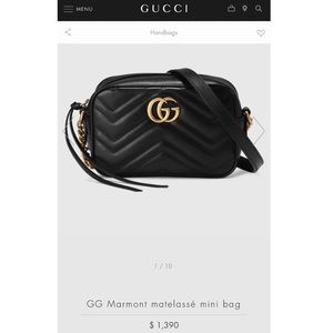 Authentic Gucci Crossbody Bag